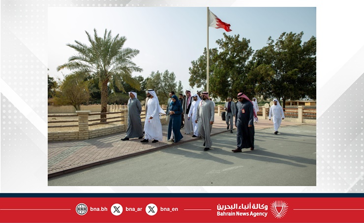 وزير النفط والبيئة يلتقي سفير دولة الإمارات العربية المتحدة لدى مملكة البحرين في محمية محمد بن زايد الطبيعية